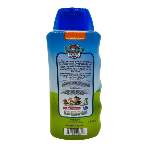 PAW PATROL Bath Body Wash & 2 in 1 Shampoo Conditioner Set Pup Pup Berry 22 oz - Picture 9 of 12